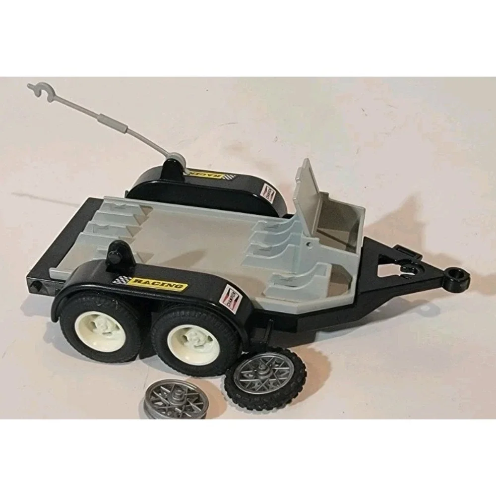Vintage Playmobil Motocross‎ 3754 Set For Jeep Racing Set Pieces